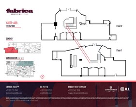 3001 Brighton Blvd, Denver, CO à louer Plan d’étage- Image 2 de 2