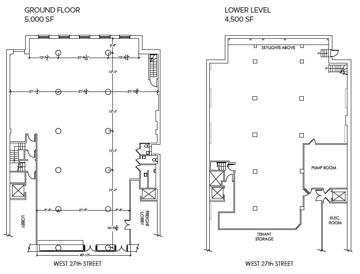 144-152 W 27th St, New York, NY 10001 - Unit Retail -  - Floor Plan - Image 1 of 1