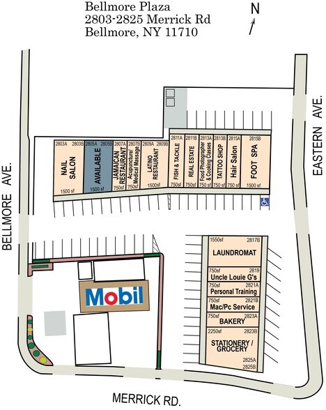 2803-2815 Merrick Rd, Bellmore, NY à louer - Photo du bâtiment - Image 2 de 12