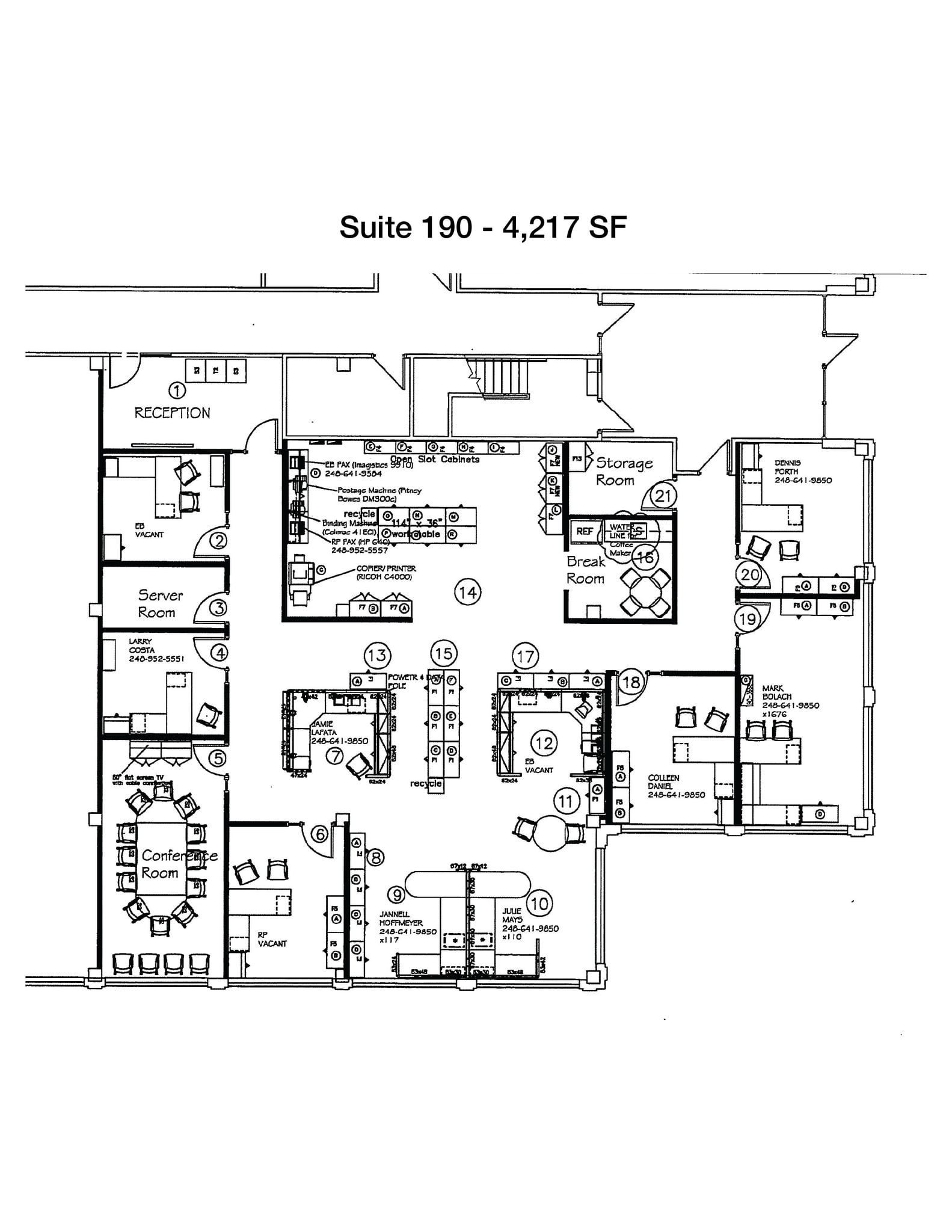 1301 W Long Lake Rd, Troy, MI for lease Floor Plan- Image 1 of 1