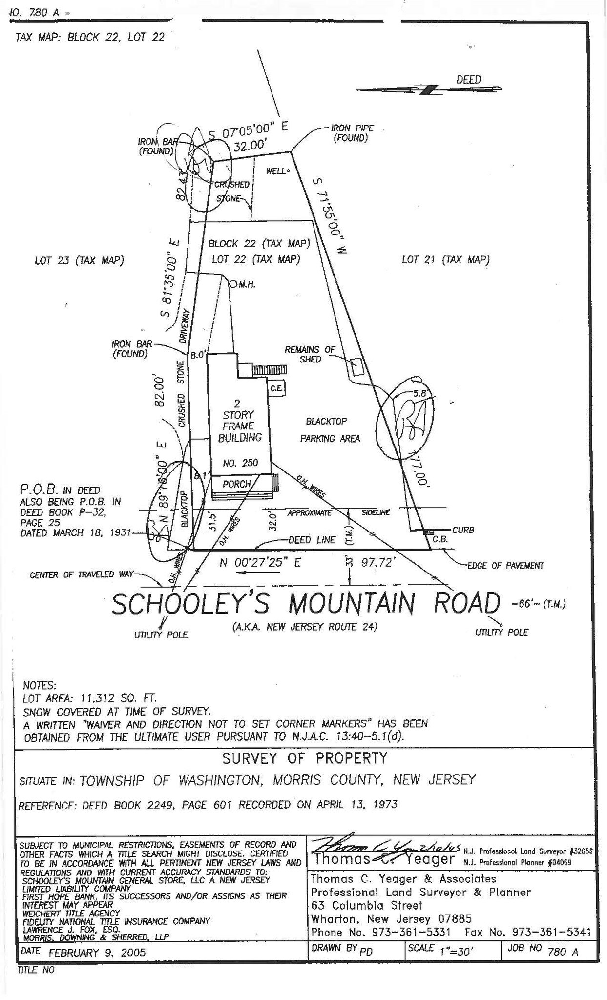250 Schooleys Mountain Rd, Schooleys Mountain, NJ for sale Building Photo- Image 1 of 2