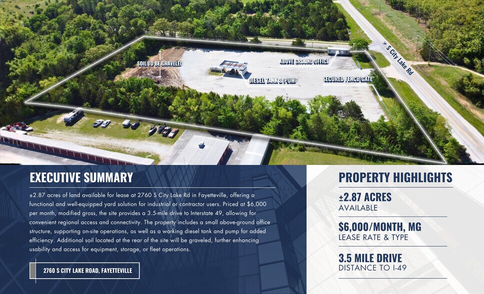 2760 S City Lake Rd, Fayetteville, AR à louer - Photo du bâtiment - Image 2 de 6