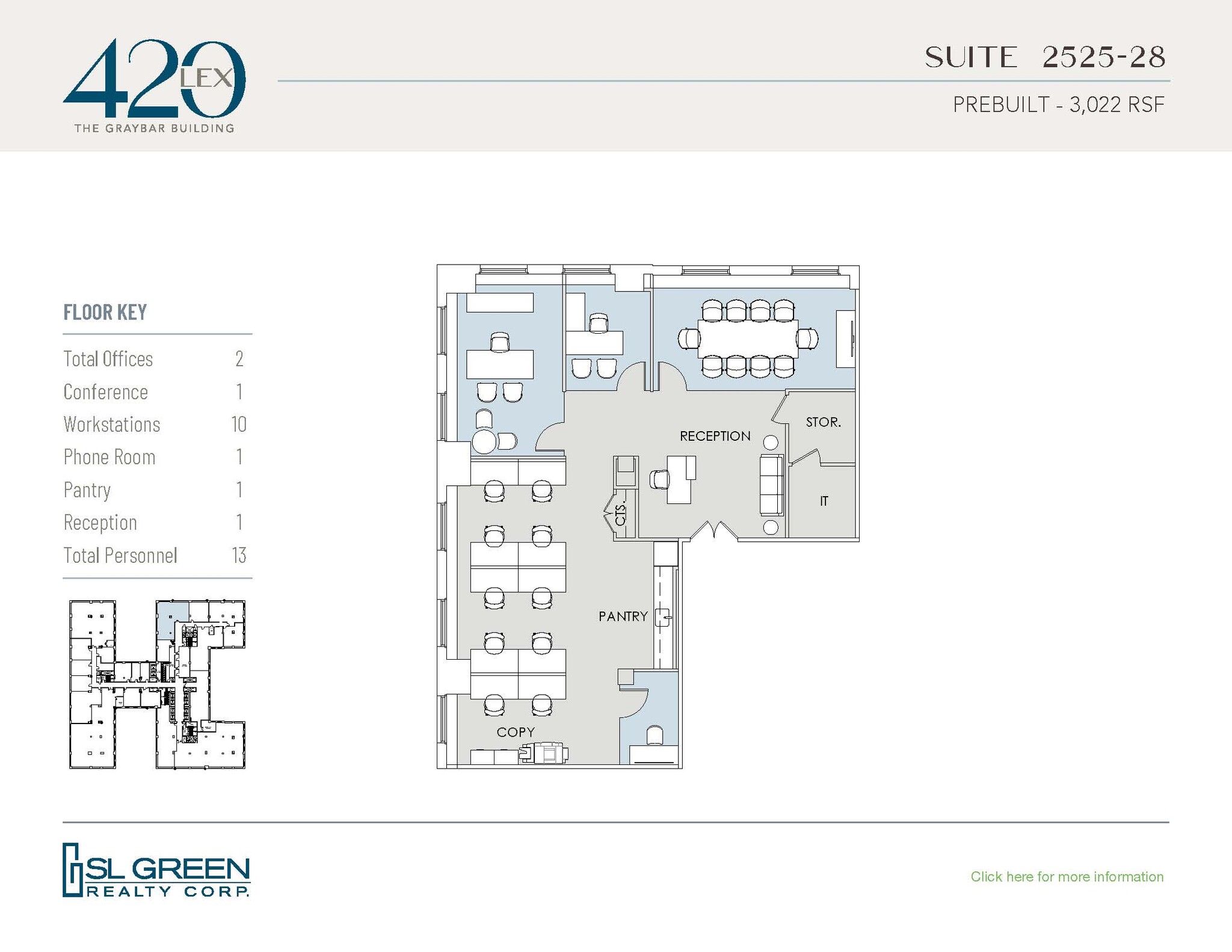 420 Lexington Ave, New York, NY à louer Plan d’étage- Image 1 de 1