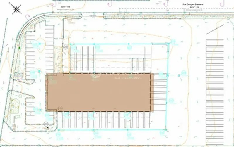 Industrial in Fretin for lease - Site Plan - Image 3 of 3
