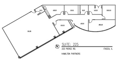 333 Pierce Rd, Itasca, IL for lease Floor Plan- Image 2 of 3