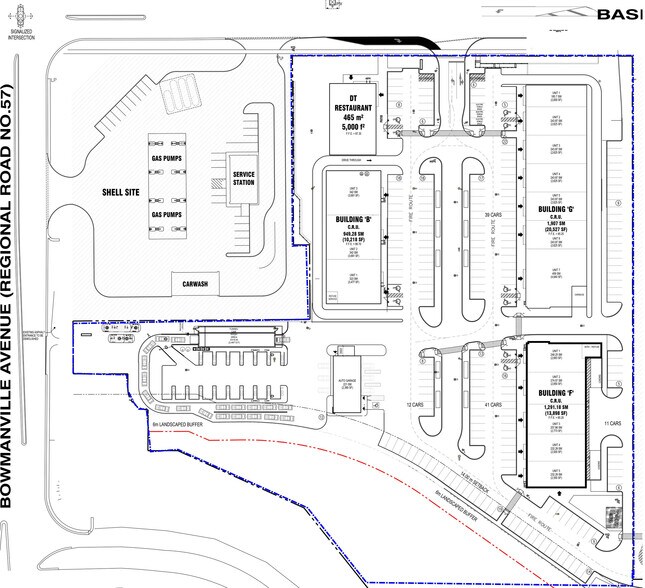 285 Baseline Rd, Clarington, ON for lease - Site Plan - Image 2 of 2