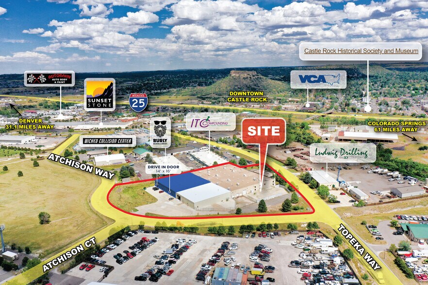 701 Topeka Way, Castle Rock, CO à louer - Photo du bâtiment - Image 2 de 9