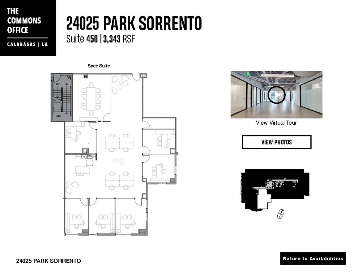 24025 Park Sorrento, Calabasas, CA à louer Plan d’étage- Image 1 de 9