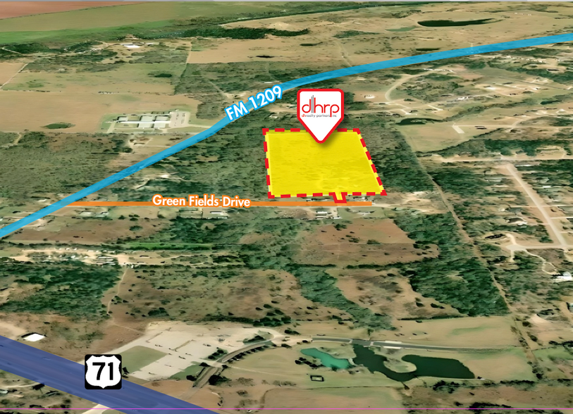 154 Greenfields Dr, Bastrop, TX à vendre - Aérien - Image 1 de 6