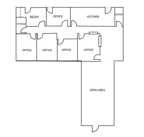 334 Via Vera Cruz, San Marcos, CA for lease Floor Plan- Image 1 of 2