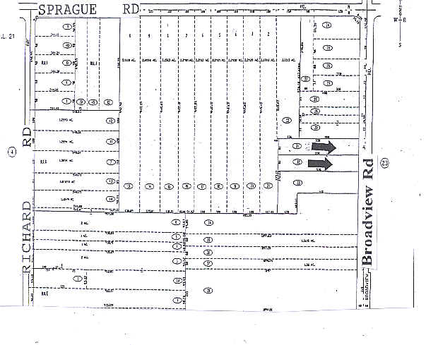 7976 Broadview Rd, Broadview Heights, OH à vendre - Plan cadastral - Image 1 de 1