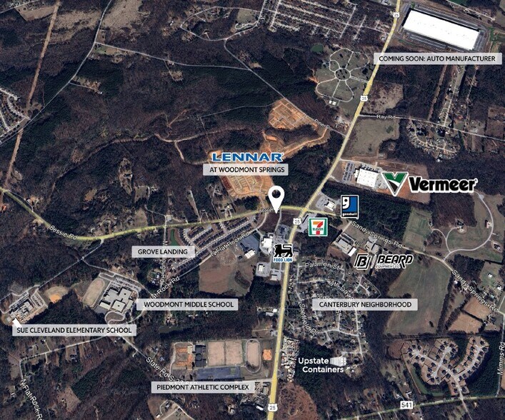 8000 Augusta Rd, Piedmont, SC à vendre - Photo du bâtiment - Image 2 de 2