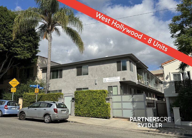 866 Hilldale Ave, West Hollywood, CA for sale - Building Photo - Image 1 of 1