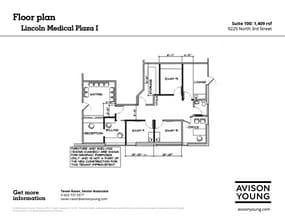 9225 N 3rd St, Phoenix, AZ for lease Floor Plan- Image 1 of 1