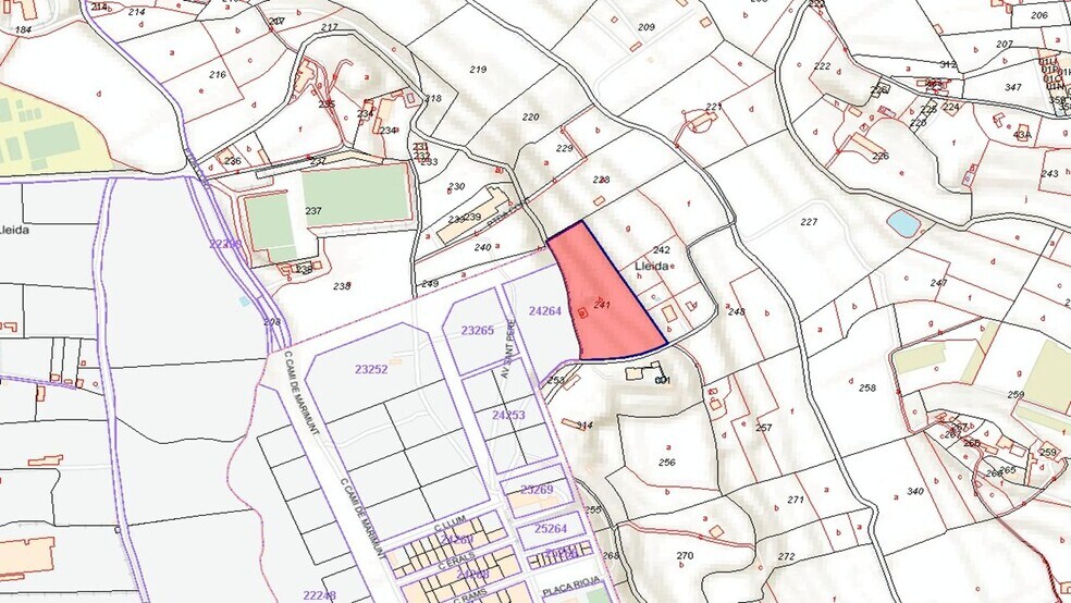 Land in Lleida, Lérida for sale - Plat Map - Image 1 of 2