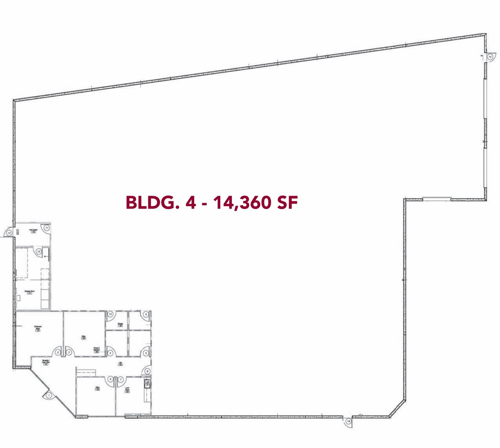 42191 Zevo Dr, Temecula, CA for lease Floor Plan- Image 1 of 2
