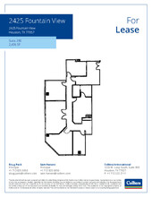 2425 Fountain View Dr, Houston, TX for lease Floor Plan- Image 1 of 1