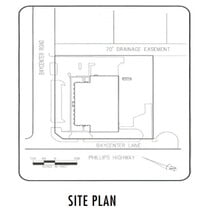8230 Baycenter Rd, Jacksonville, FL for lease Site Plan- Image 2 of 2