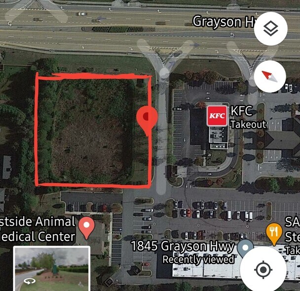 1825 Grayson Hwy, Grayson, GA à vendre - Plan cadastral - Image 3 de 5