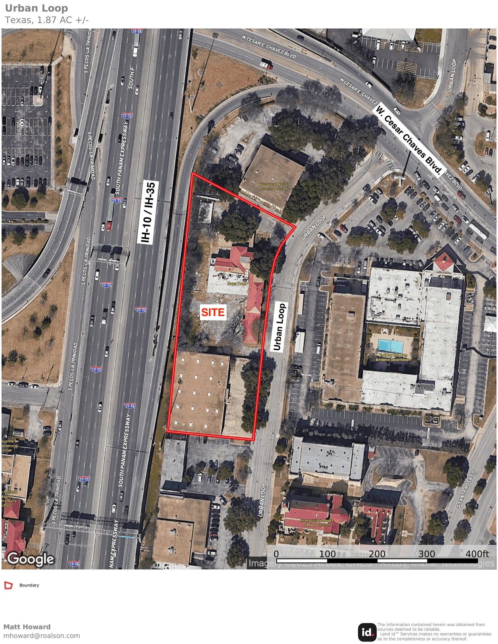 503 & 523 Urban Loop, San Antonio, TX à vendre Aérien- Image 1 de 7