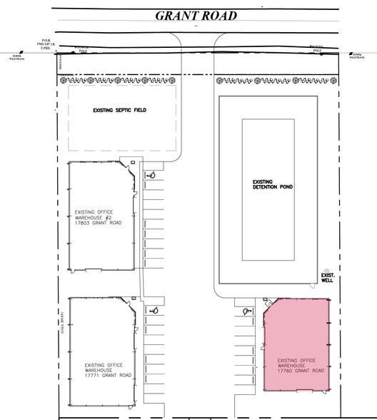 17771 Grant Rd, Cypress, TX à louer - Plan de site - Image 3 de 6