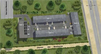 9 Rue Léon Morane, Mérignac, GIR - Aerial  map view