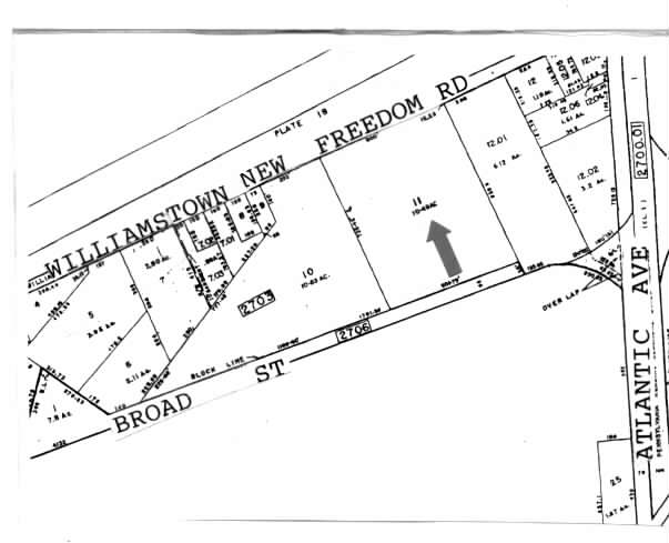 228 Williamstown Rd, Berlin, NJ à vendre - Plan cadastral - Image 2 de 3