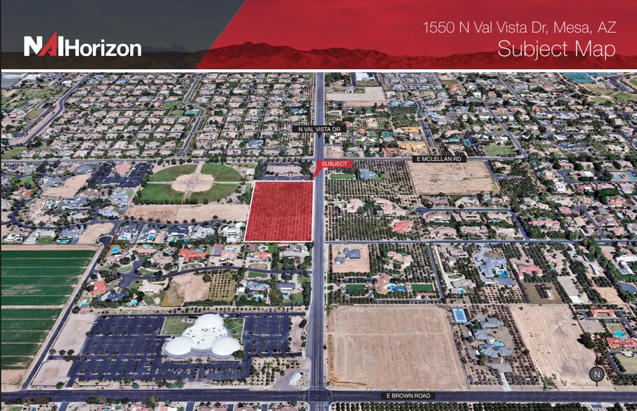 1550 N Val Vista Dr, Mesa, AZ à vendre - Photo du bâtiment - Image 2 de 2