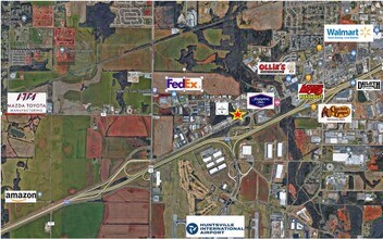 Madison Blvd, Madison, AL - Aerial  map view