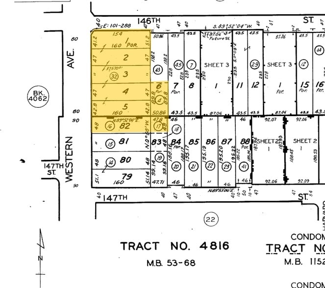 14600 S Western Ave, Gardena, CA à louer - Plan cadastral - Image 2 de 24