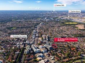 41-45 Bay St, Rockdale, NSW - Aérien Vue de la carte - Image1