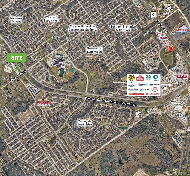 3006 Barron Rd, College Station, TX à louer - Photo du bâtiment - Image 2 de 11