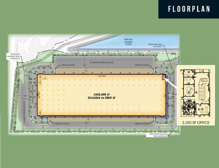 759 Autonomous Dr, Ridgeville, SC for lease - Site Plan - Image 3 of 4