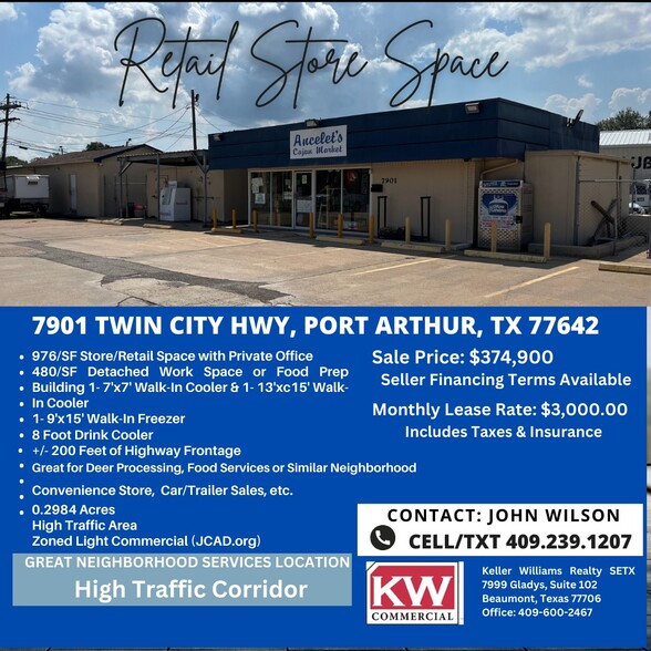 7901 N Twin City Hwy, Port Arthur, TX à vendre - Autre - Image 2 de 3