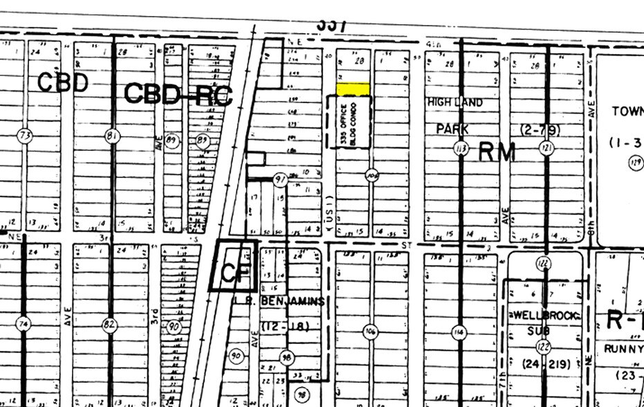 381 NE 5th Ave, Delray Beach, FL à vendre - Plan cadastral - Image 3 de 9