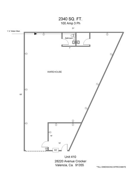 28220 Avenue Crocker, Valencia, CA for lease - Building Photo - Image 3 of 3