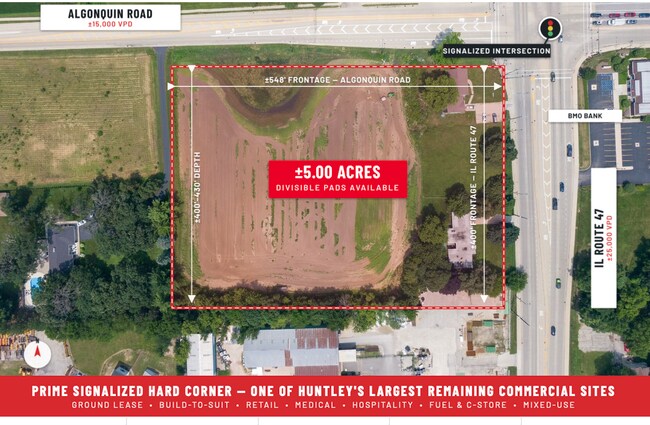 More details for 10603 N Il Route 47, Huntley, IL - Land for Lease