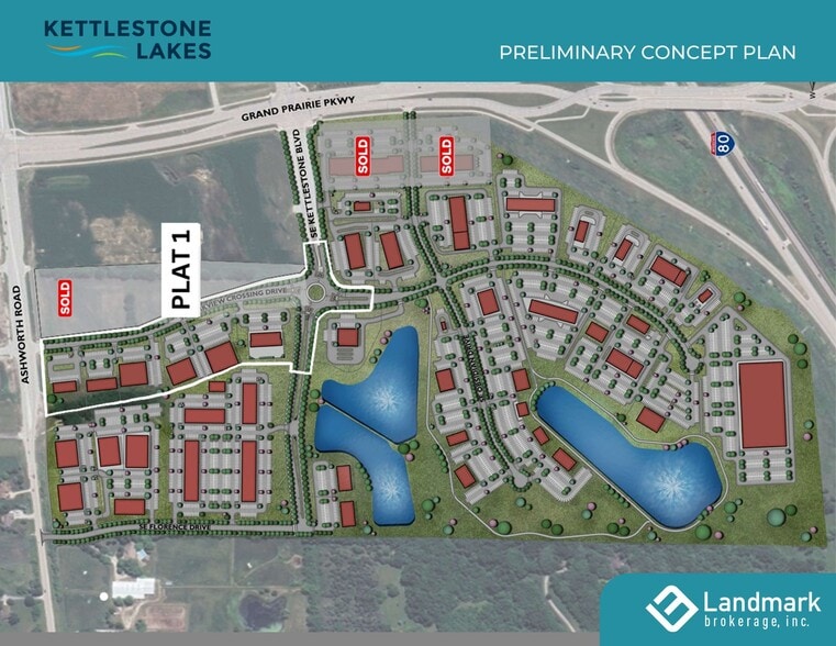 Interstate 80 & Grand Prairie Parkway, Waukee, IA for sale - Building Photo - Image 3 of 11