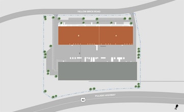 8901 Yellow Brick Rd, Rosedale, MD à louer Plan de site- Image 1 de 1