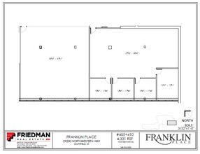 29200 Northwestern Hwy, Southfield, MI for lease Floor Plan- Image 2 of 3