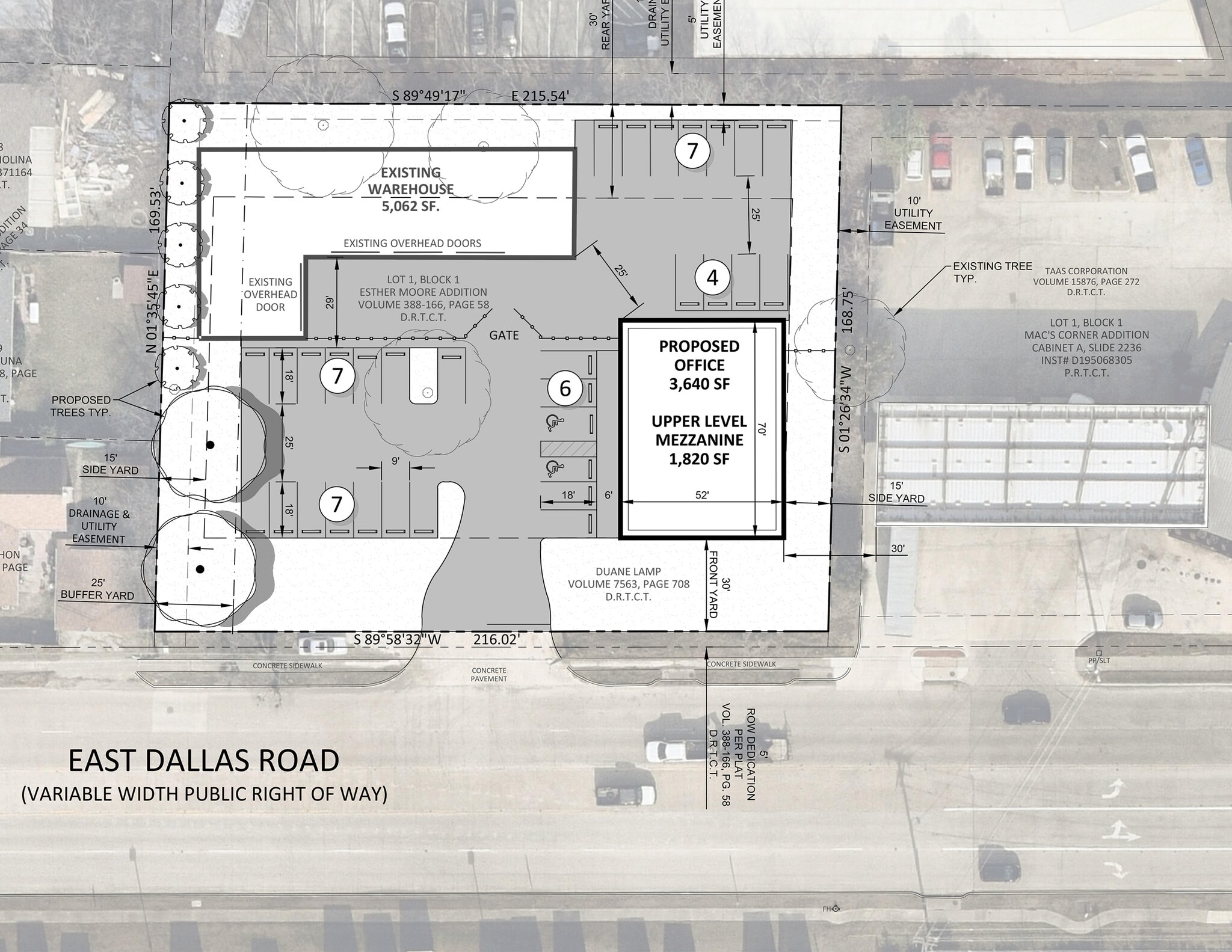 1039 E Dallas Rd, Grapevine, TX for sale Site Plan- Image 1 of 6