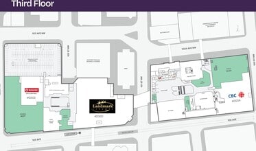 10205 101 St NW, Edmonton, AB for lease Floor Plan- Image 1 of 1