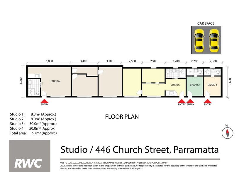 446 Church St, Parramatta à louer - Plan d’étage - Image 2 de 2
