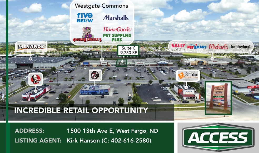 1500 13th Ave E, West Fargo, ND for lease - Building Photo - Image 1 of 4
