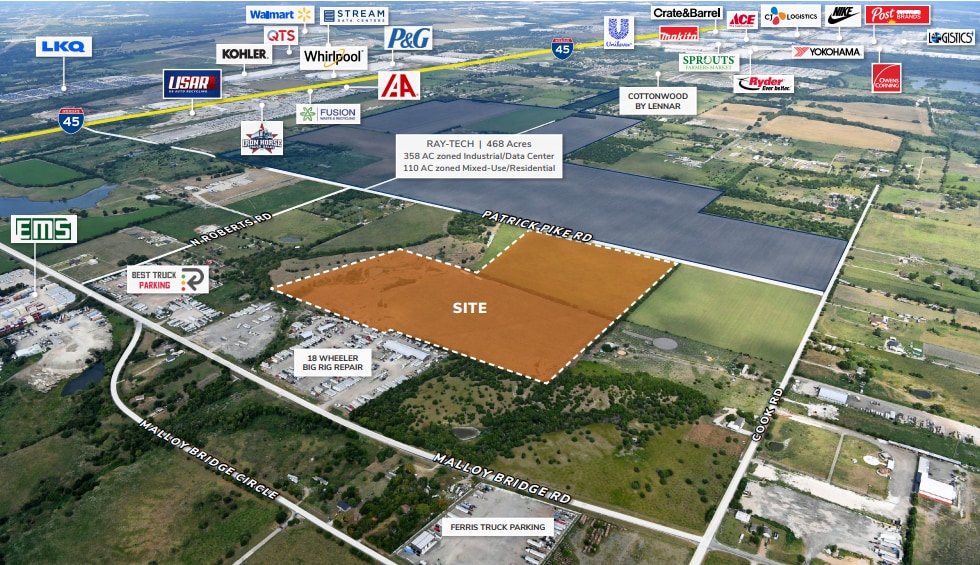 1100 Patrick Pike Rd, Wilmer, TX à vendre - Photo du bâtiment - Image 1 de 4