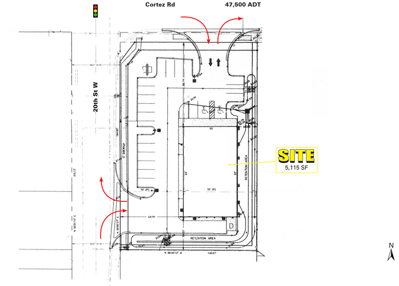 1905 Cortez Rd W, Bradenton, FL à louer - Photo du bâtiment - Image 3 de 5