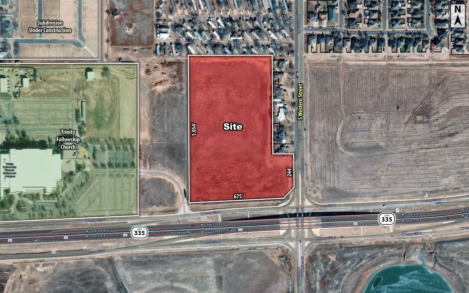 0 S Western & Hollywood Rd, Amarillo, TX for sale - Building Photo - Image 2 of 7