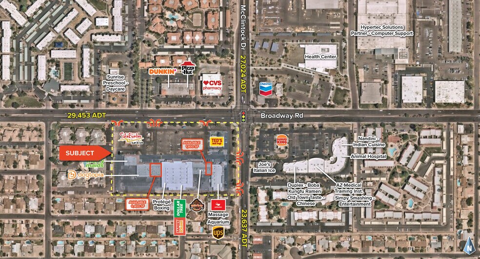 1709 E Broadway Rd, Tempe, AZ à louer - Photo du bâtiment - Image 3 de 3