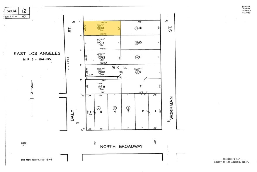 2440 Daly St, Los Angeles, CA for sale - Plat Map - Image 2 of 13
