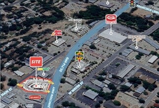 236 Junction Hwy, Kerrville, TX - AERIAL  map view - Image1